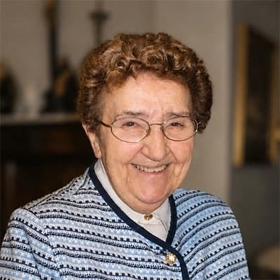 Portret van Clara Boterman