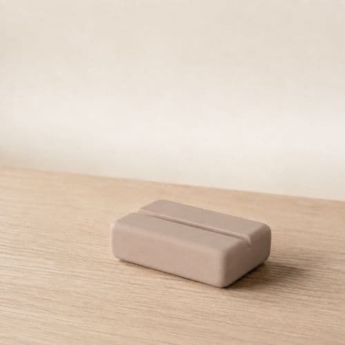 Lado kaarthouder taupe