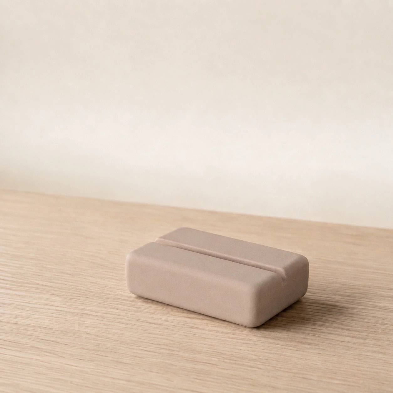 Lado kaarthouder taupe