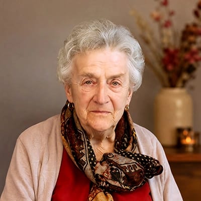 Portret van Germaine De Sutter